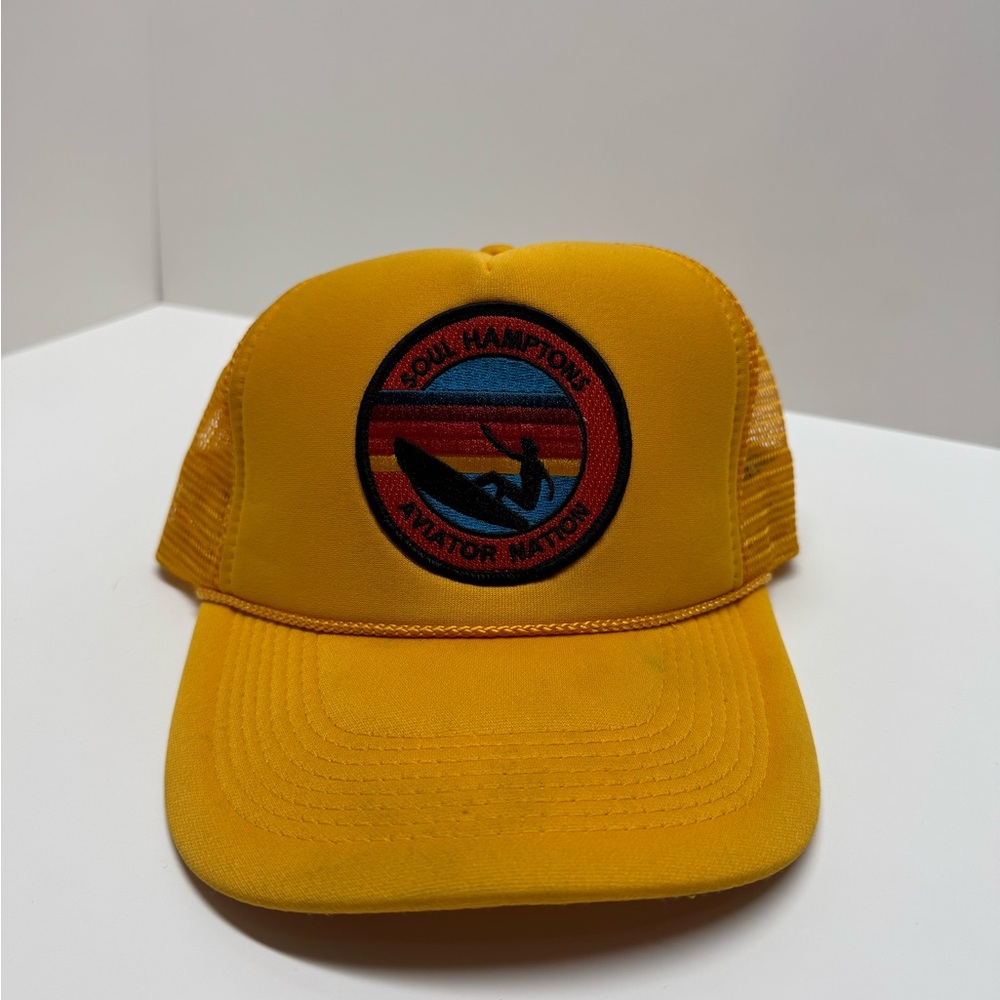 Aviator Nation Golden Trucker Hat